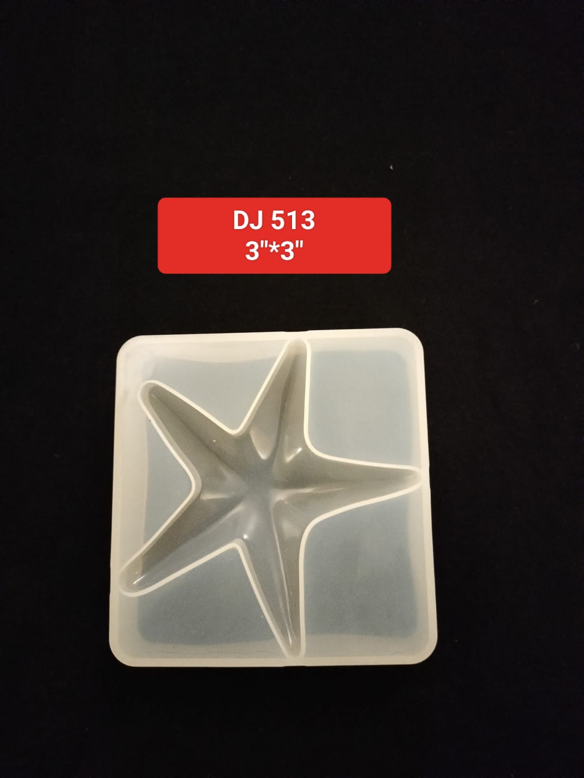Starfish Shape Silicone Mold Resin 3"*3"