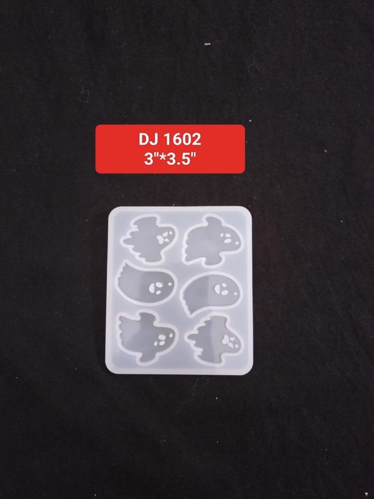 Ghost Pumpkin Silicone Mold 3''*3.5''