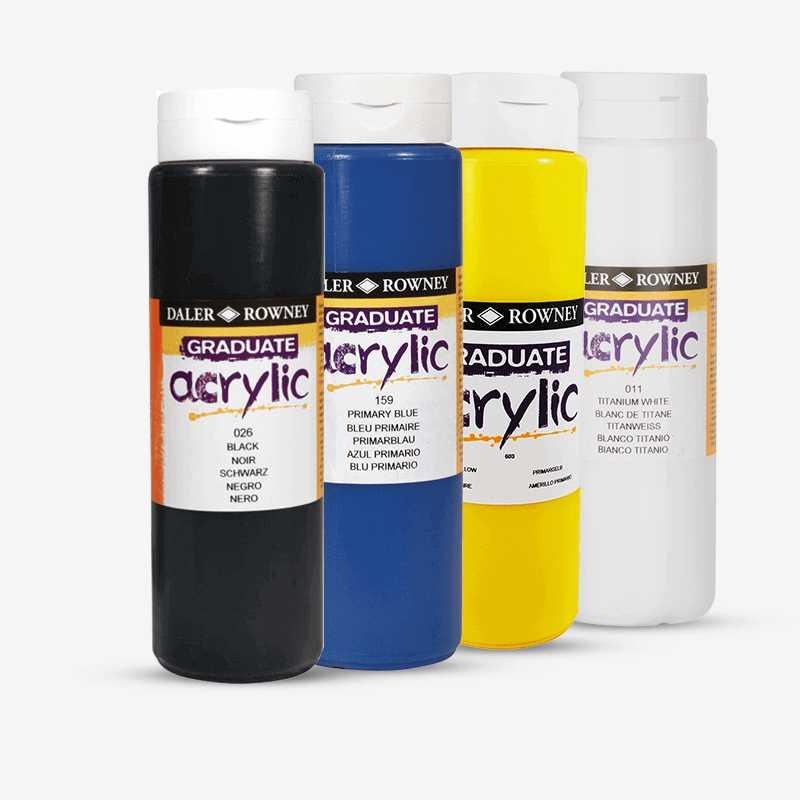 Daler Rowney Graduate Acrylic Jar 500ml