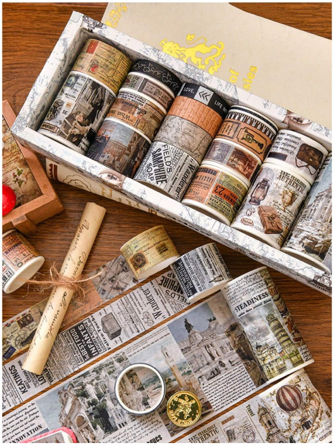 Washi Tape Set 18pcs  - Multicolour - Songdao