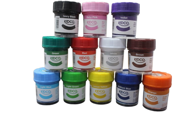 Kidco Poster Colour 12Pcs Set Mix Colour