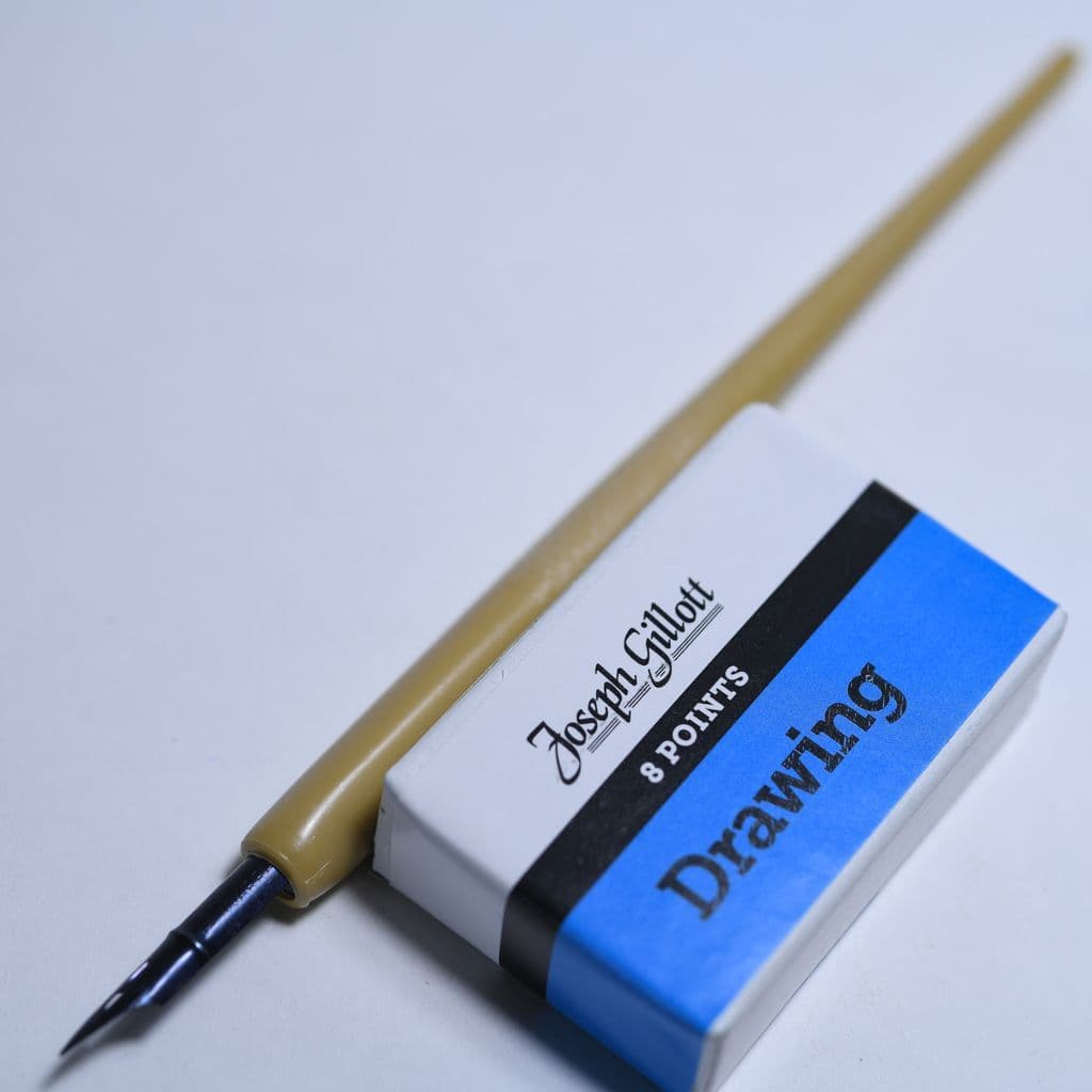 William Mitchell Joseph Gillott Drawing Nibs Set (This item is in stock. If you’d like to order, please contact us on WhatsApp. Orders are placed there, and payment must be made in advance)