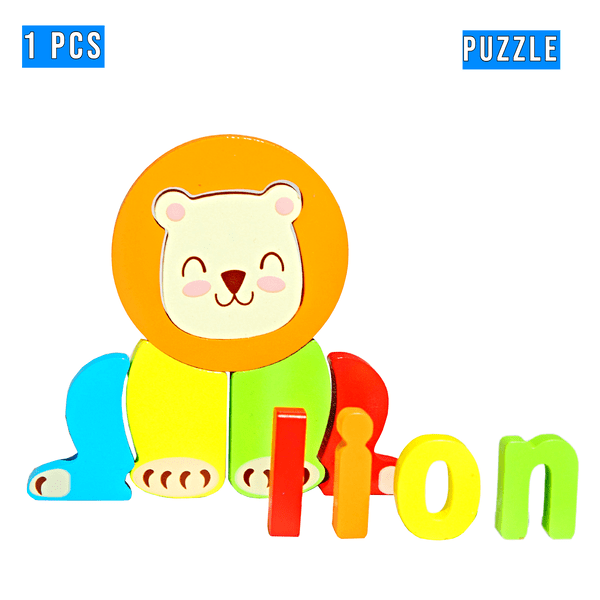 Wooden Toddler Puzzles for Kids Single Piece