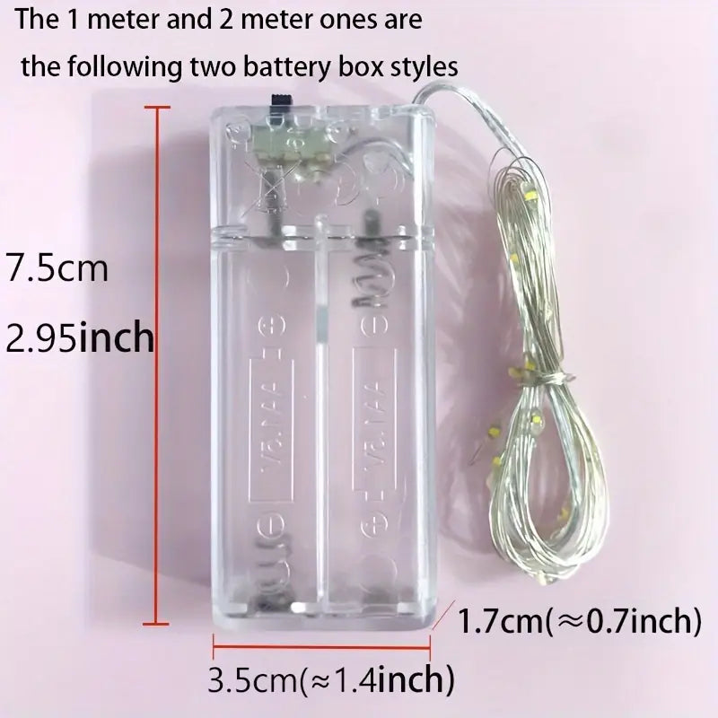 1m Copper Wire LED Light