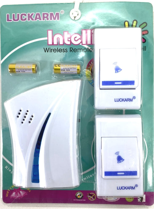 Door Bell Wireless (Double Button) - 5610 - White