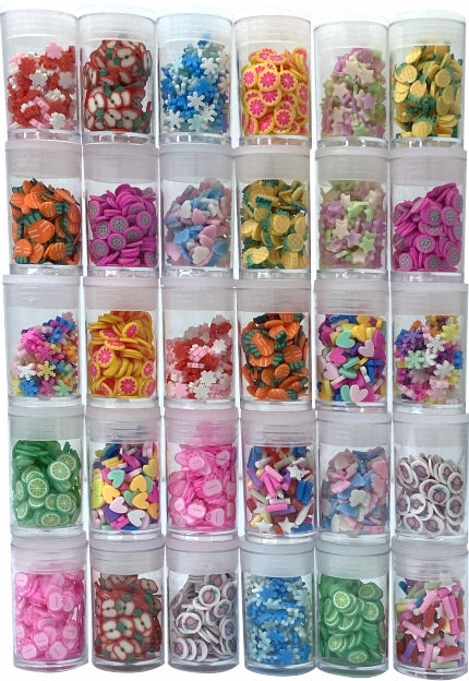 Confetti Small Bottle - Multipal Design 12pcs