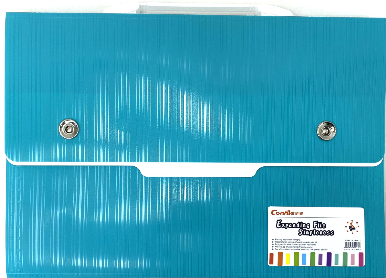 Expanding File Bag - F8923 - Multicolour - Connie