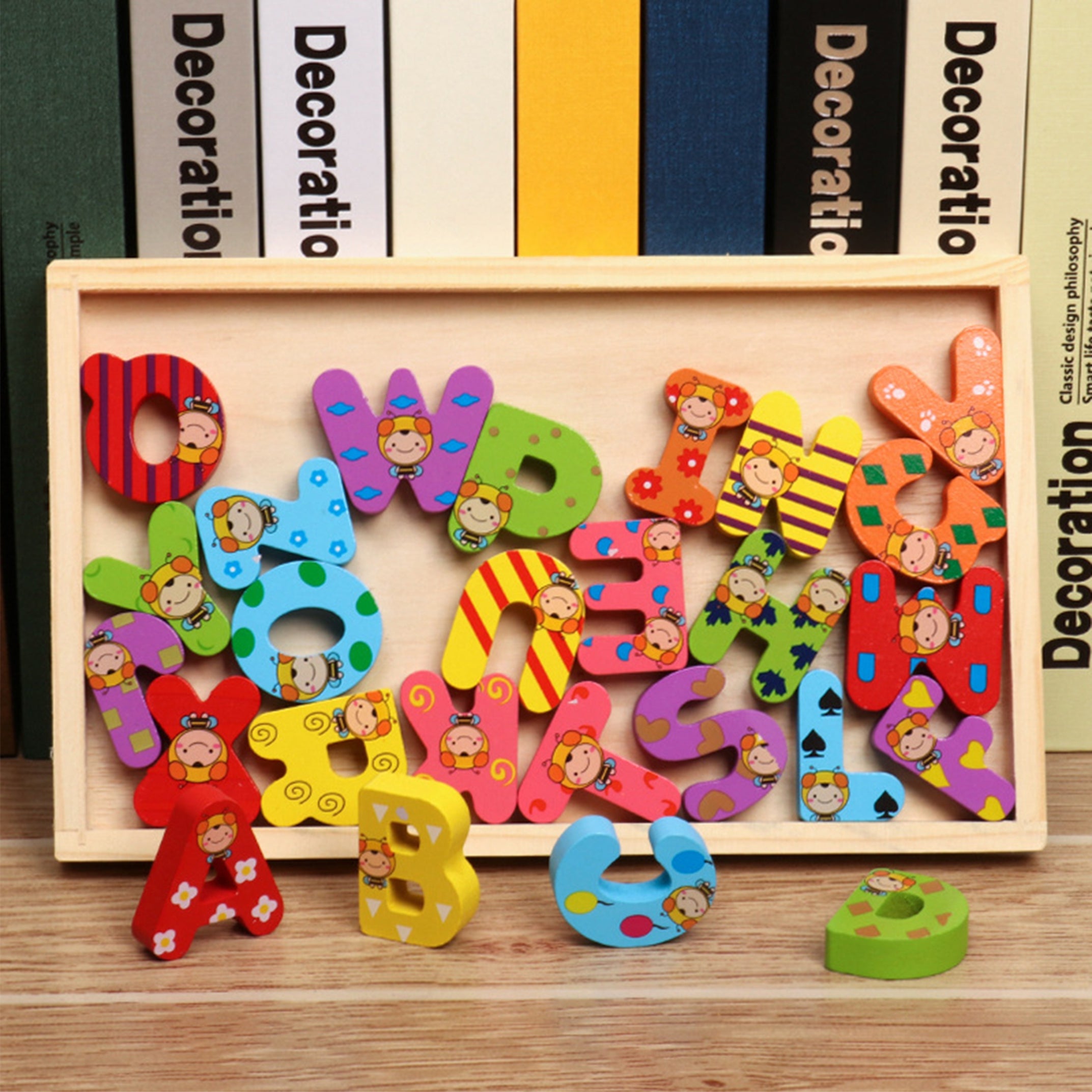 Woodn Toy abc #134 (With Tray)