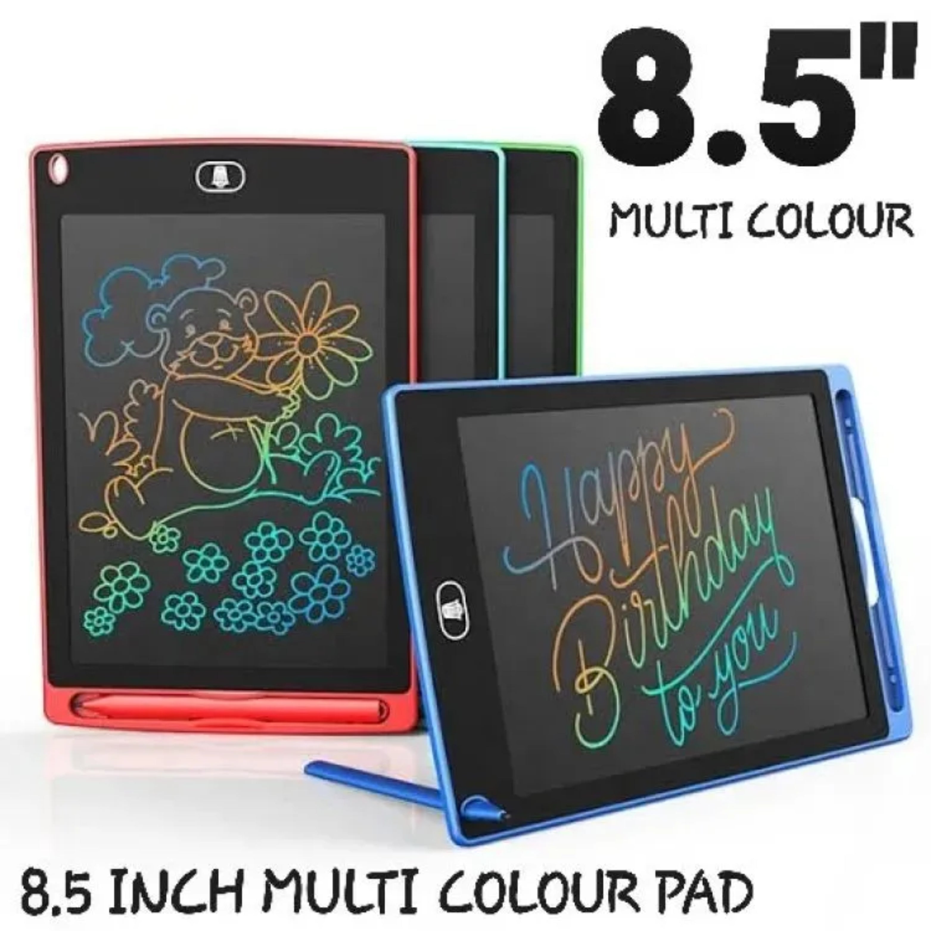 Lcd Writing Tablet Single Colour 8.5''