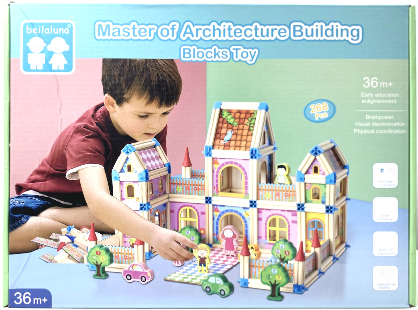 Building Blocks Toys 268pcs No.3508 - Beilaluna