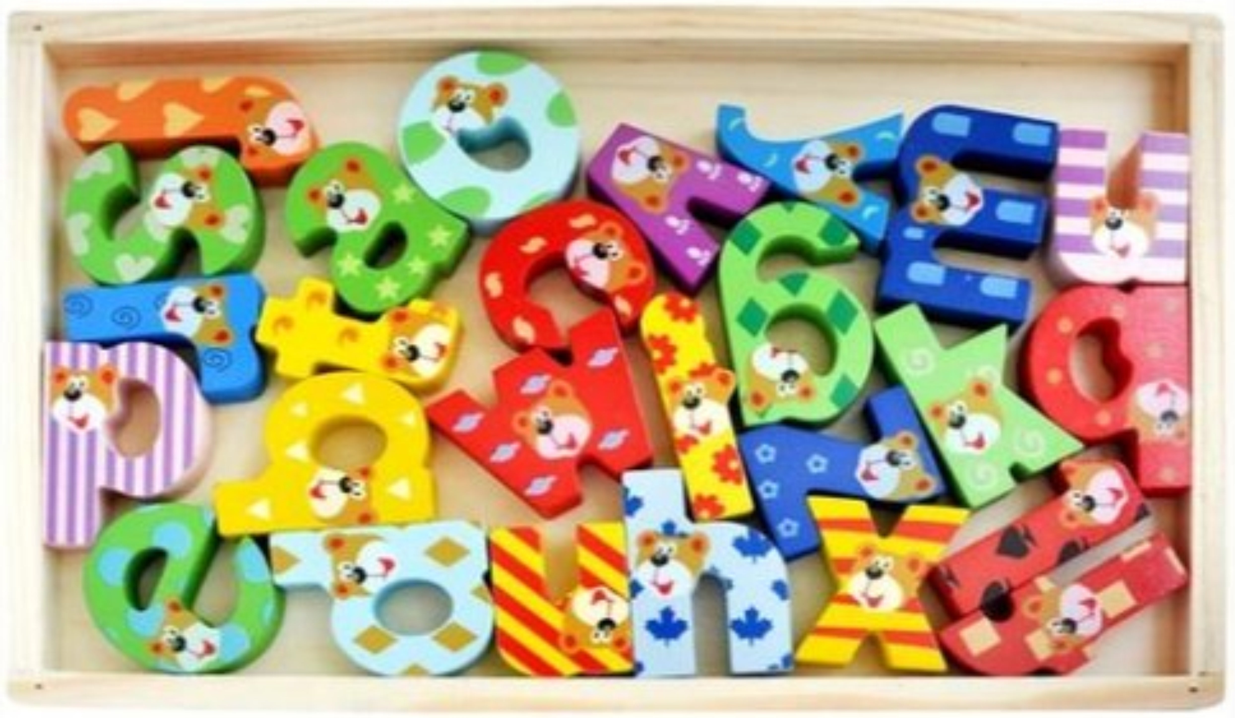 Woodn Toy abc #134 (With Tray)