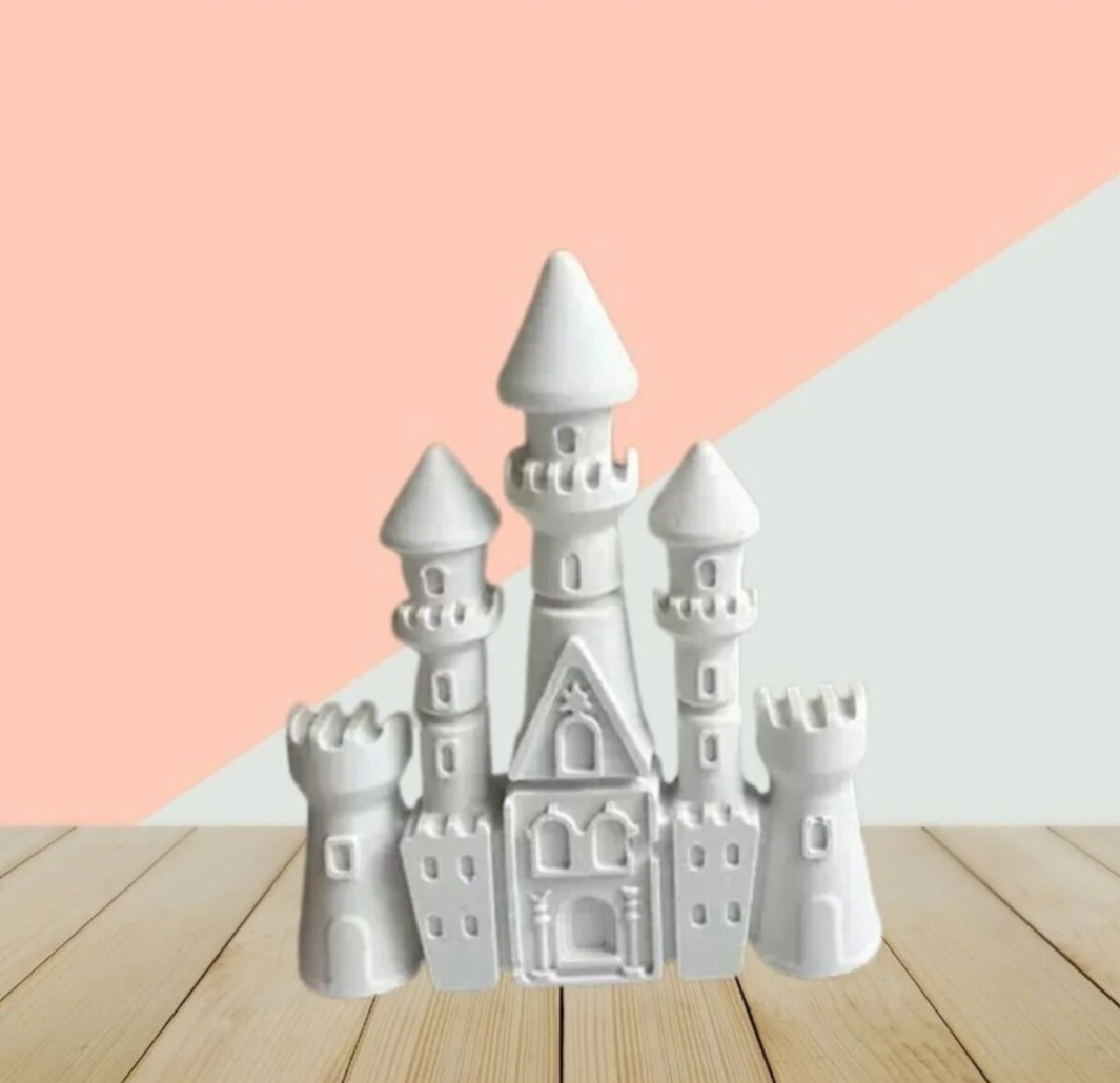Bungalow Castle, House children's painting activity set