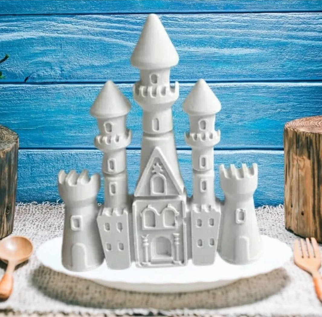 Bungalow Castle, House children's painting activity set
