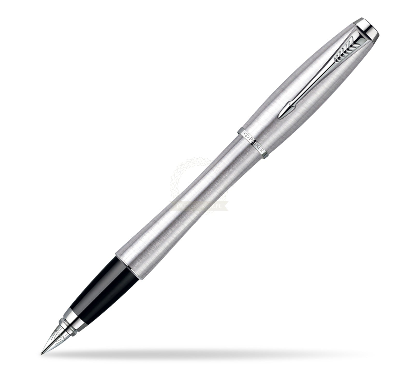Parker Urban Classic Metro Metallic CT Fountain Pen S0850670 | Premium Stainless Steel Luxury Writing Pen
