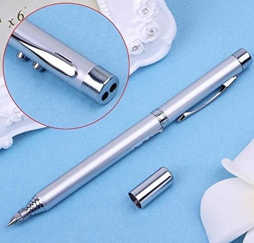 5 in 1 Multipurpose Antenna Pen with Torch, Laser, Pointer, Magnet, and Pen (Pack of 1)