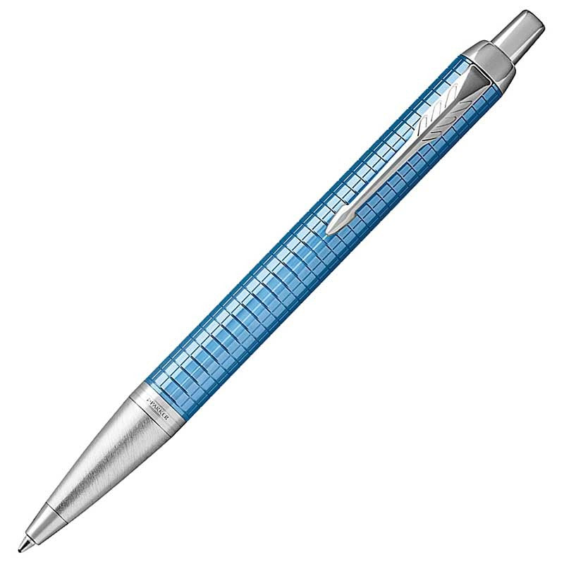 Parker IM Ballpoint Pen, Premium Blue with Medium Point Black Ink Refill, Gift Box (1975573)