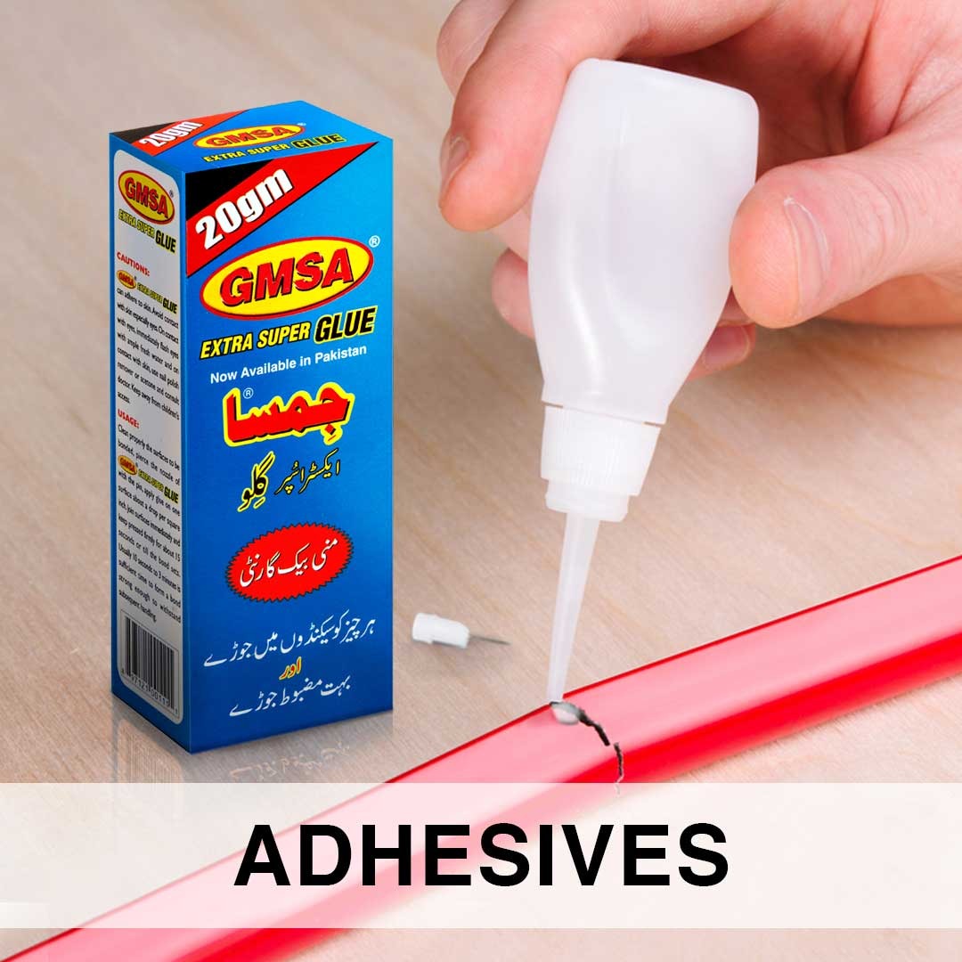 GMSA Elfy Super Glue 2g, 20g & 50g – Extra Strong Adhesive