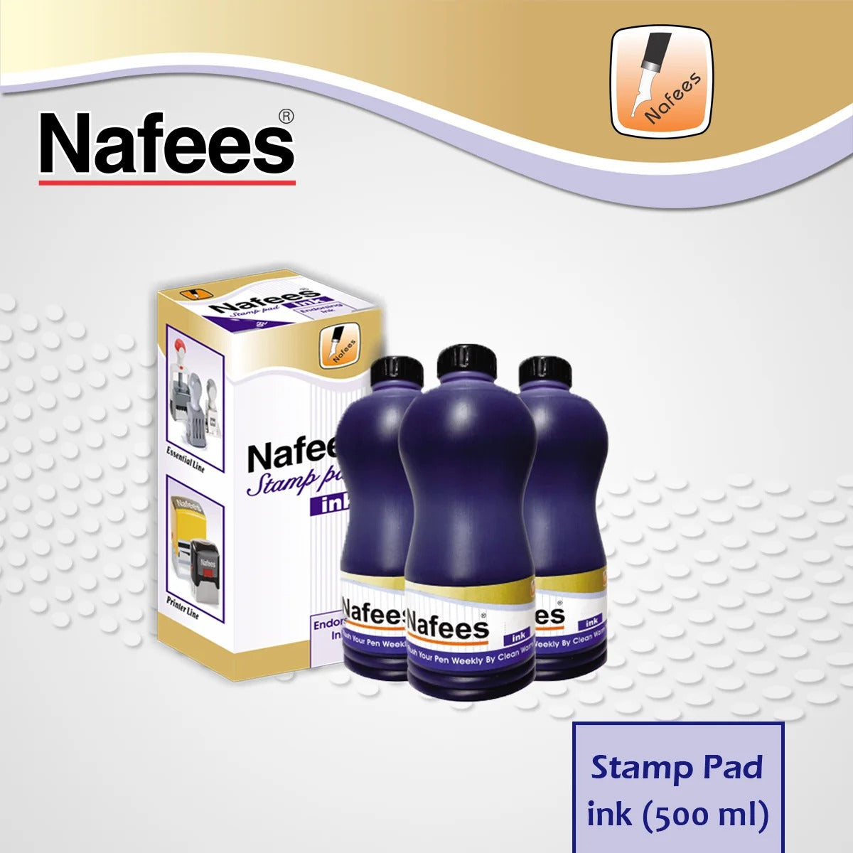 Nafees Ink Senior Pack 500ml
