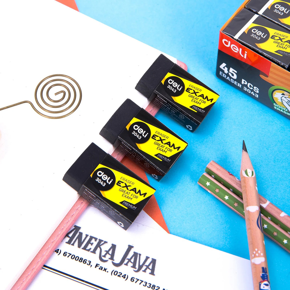 Deli 3043 Exam Eraser 1pc