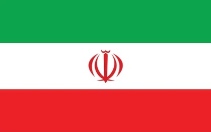 Iran Flag 15x22cm