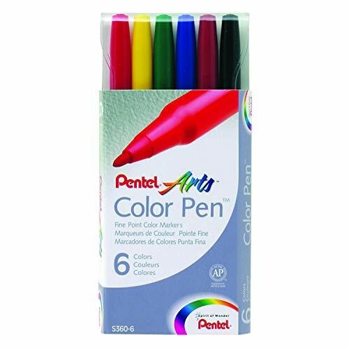 Pentel Arts Color Pen Marker Set