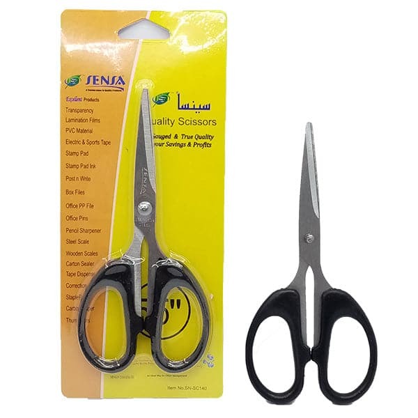 Sensa Premium Scissors Collection | 5", 6", 7" & 9.5" Stainless Steel Office, School & Craft Scissors