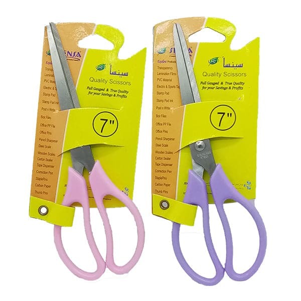 Sensa Premium Scissors Collection | 5", 6", 7" & 9.5" Stainless Steel Office, School & Craft Scissors