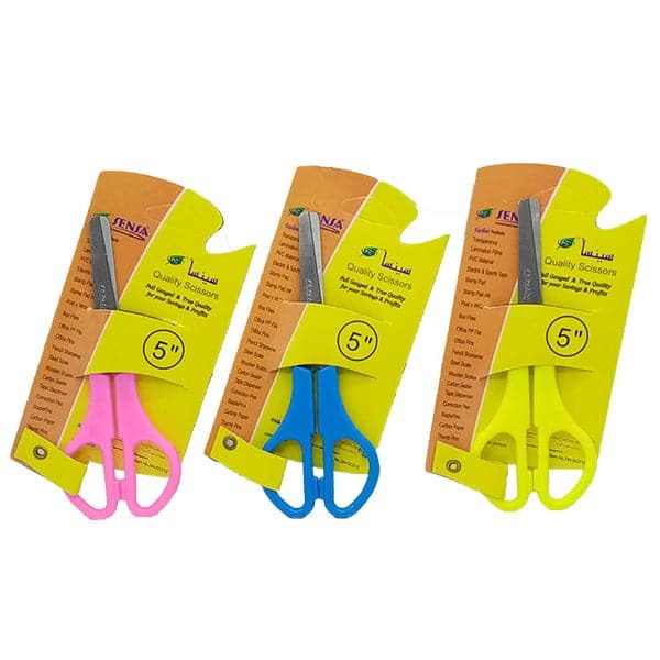 Sensa Premium Scissors Collection | 5", 6", 7" & 9.5" Stainless Steel Office, School & Craft Scissors