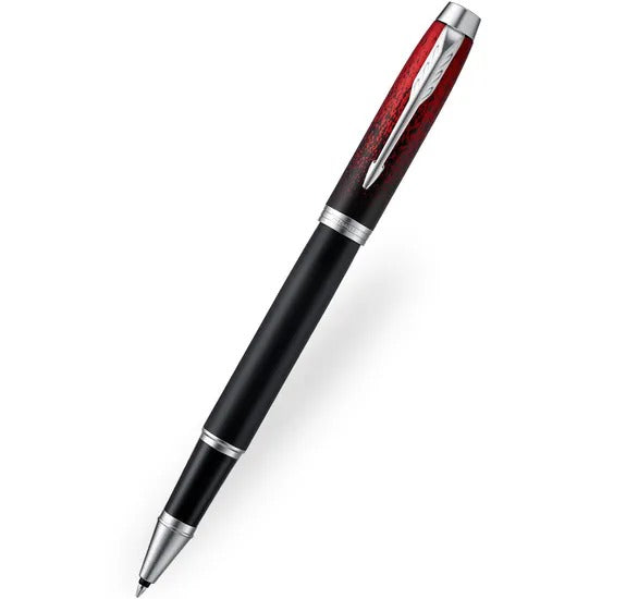 Parker IM Special Edition Red Ignite & Royal Blue Rollerball Pen – Premium Writing Pen