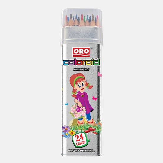 Oro Color Pencils Tin Pack