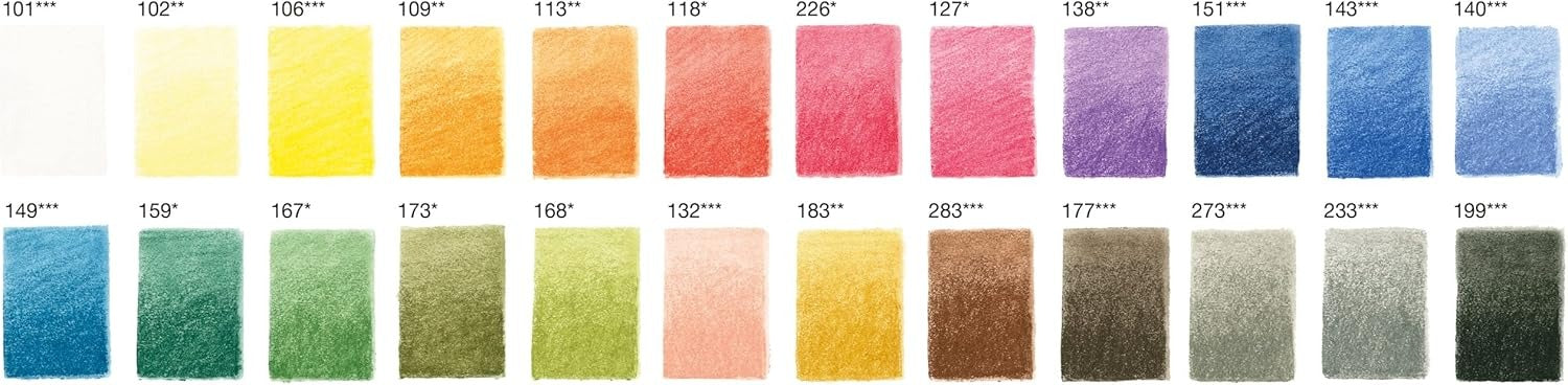 Faber-Castel Pitt Pastel Pencils in A Metal Tin FC112124 (24 Pack)