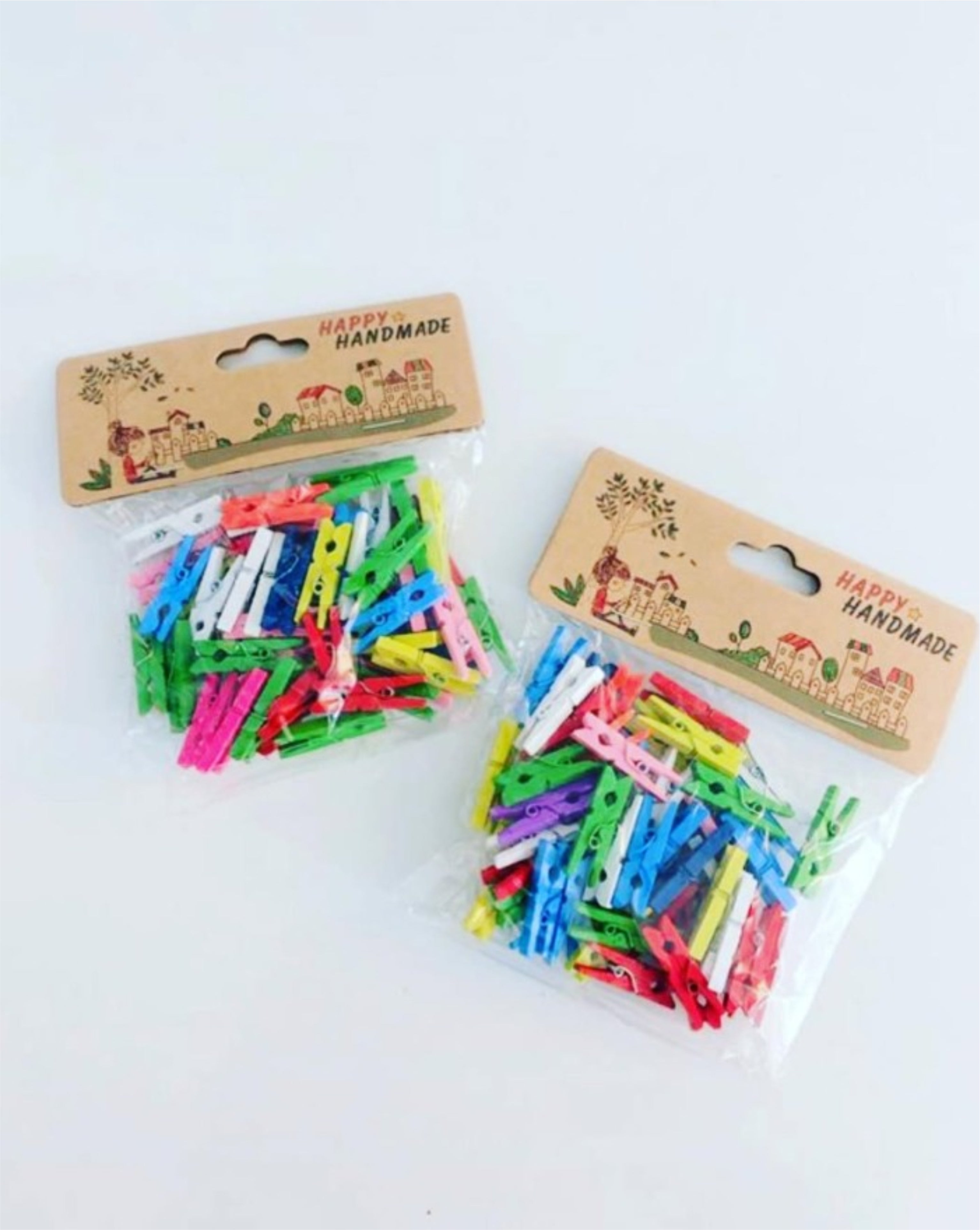 Wooden Clip #1610 Small Multicolour