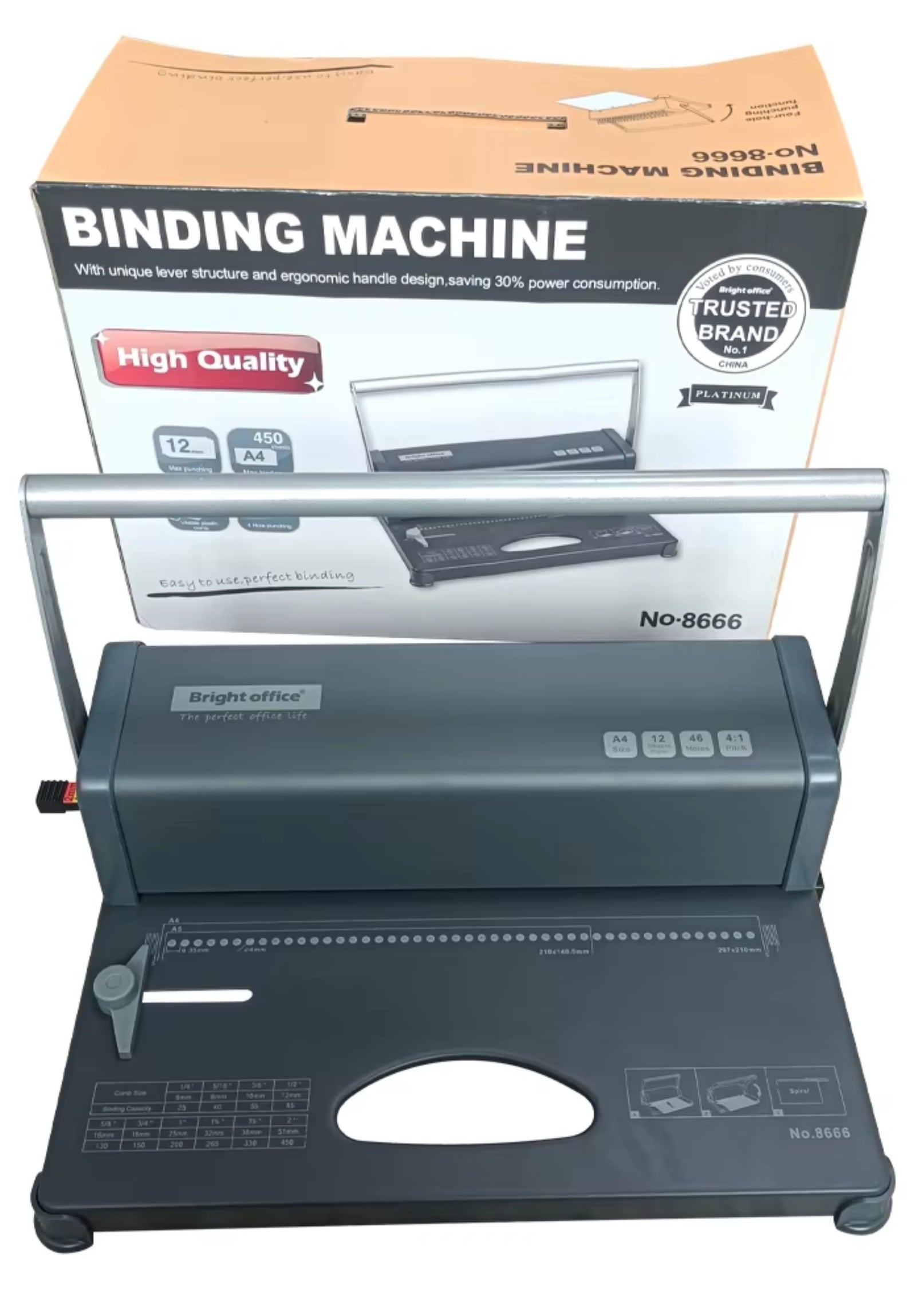 Spiral Binding Machine 8666