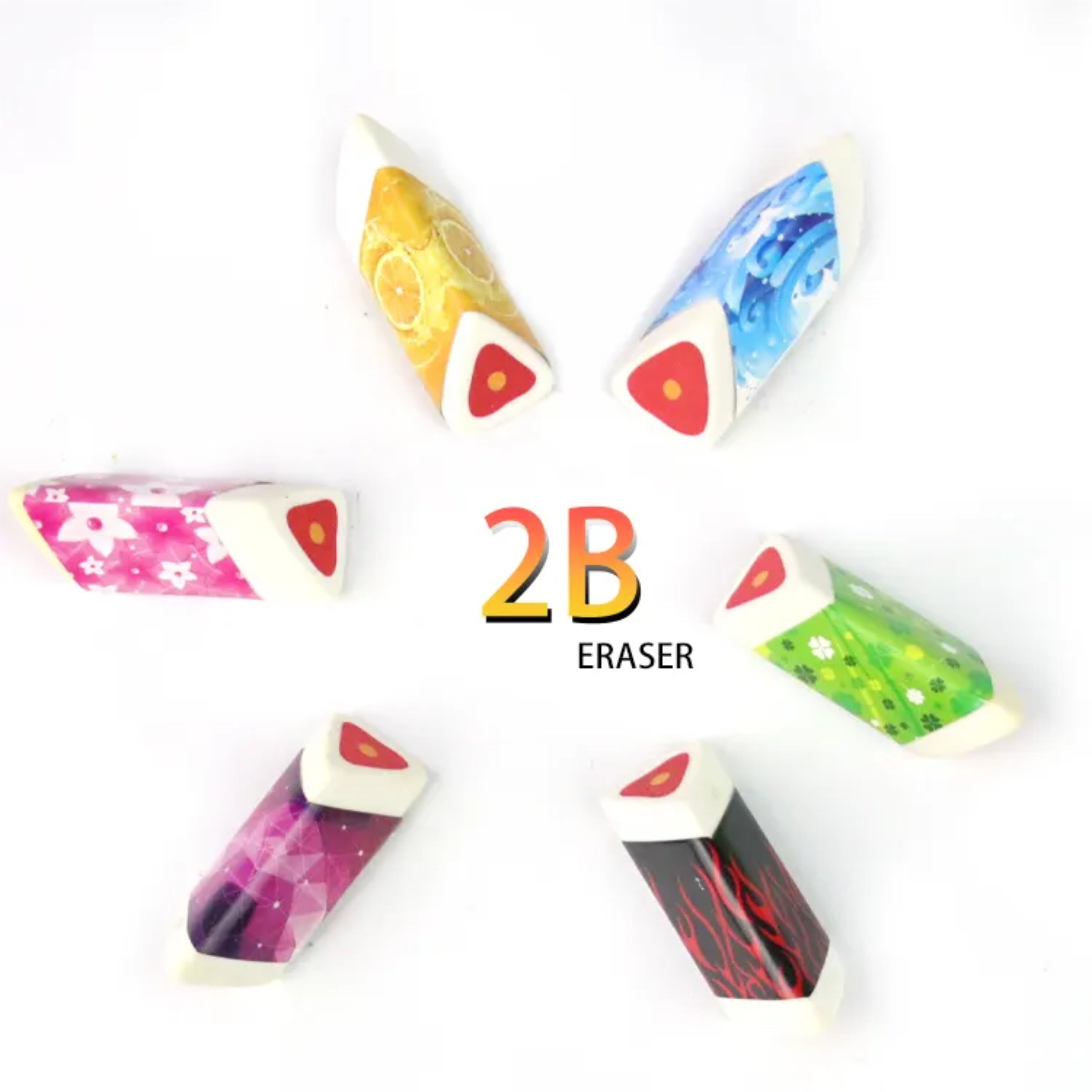 Fancy Eraser - Multicolour 1pc - YL221530