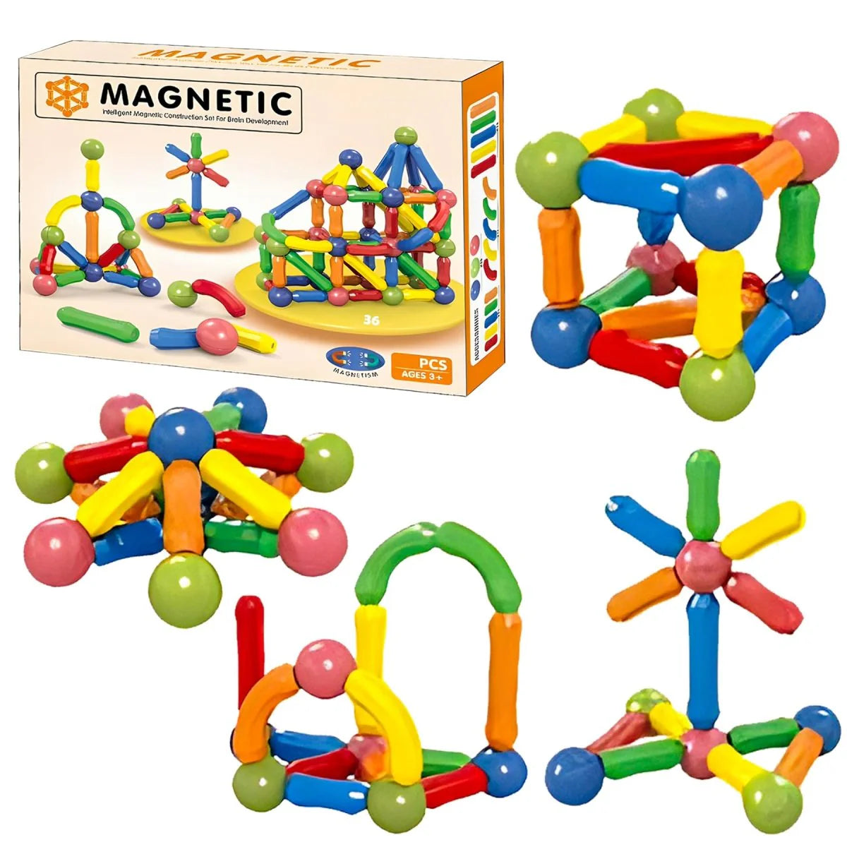 Magneticks Building Bar Blocks toys