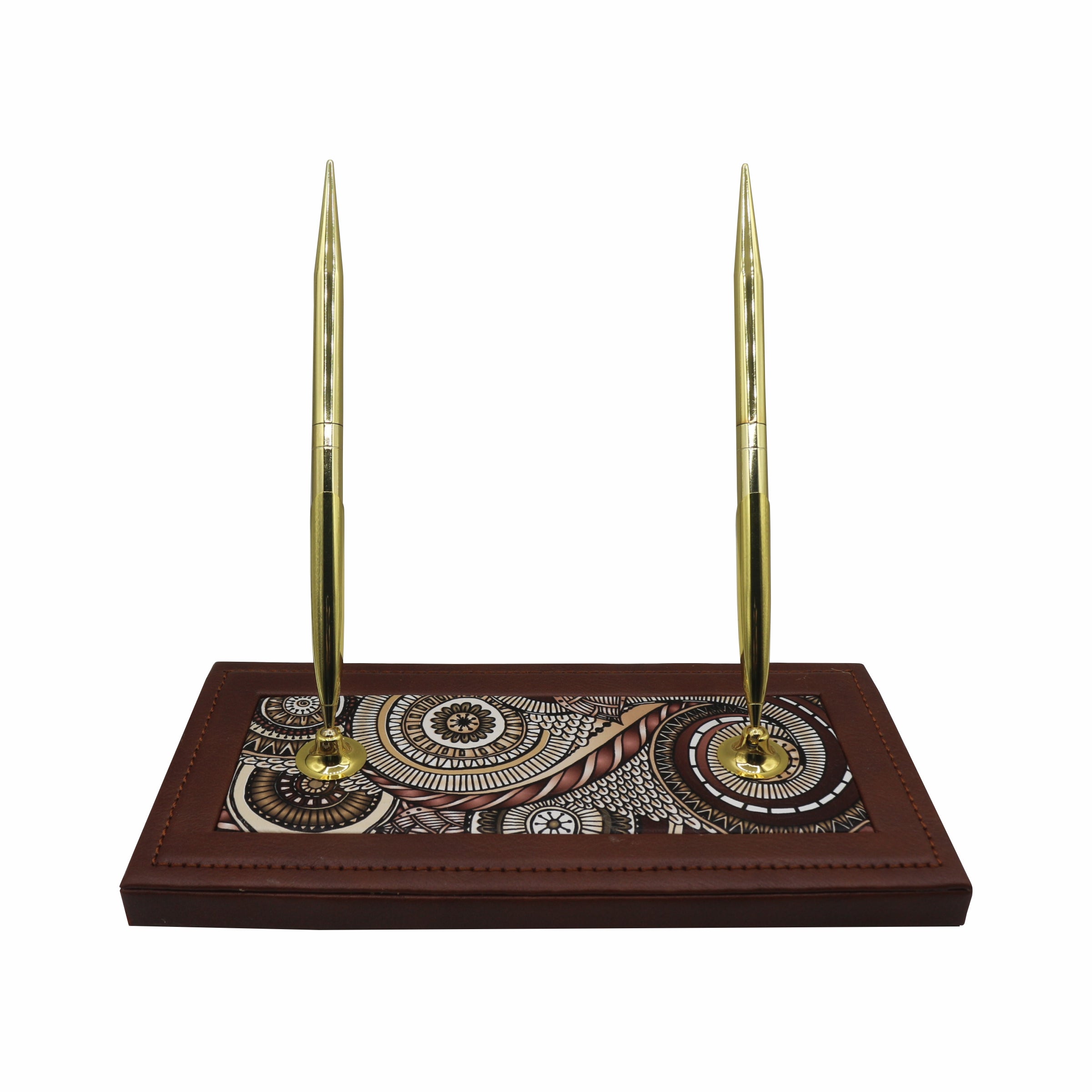 Sensa Luxury Executive Wooden Table Organizer 11pcs Set