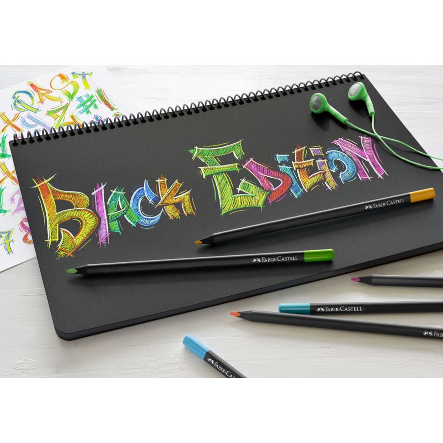 Faber Castell Black Edition Color Pencils (This item is in stock. If you’d like to order, please contact us on WhatsApp. Orders are placed there, and payment must be made in advance)