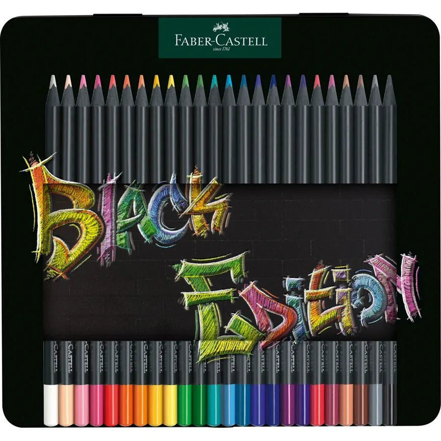 Faber Castell Black Edition Color Pencils (This item is in stock. If you’d like to order, please contact us on WhatsApp. Orders are placed there, and payment must be made in advance)