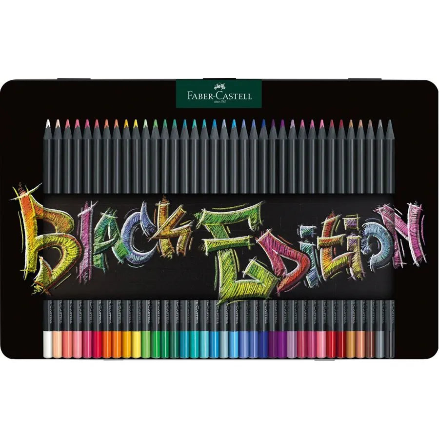 Faber Castell Black Edition Color Pencils (This item is in stock. If you’d like to order, please contact us on WhatsApp. Orders are placed there, and payment must be made in advance)