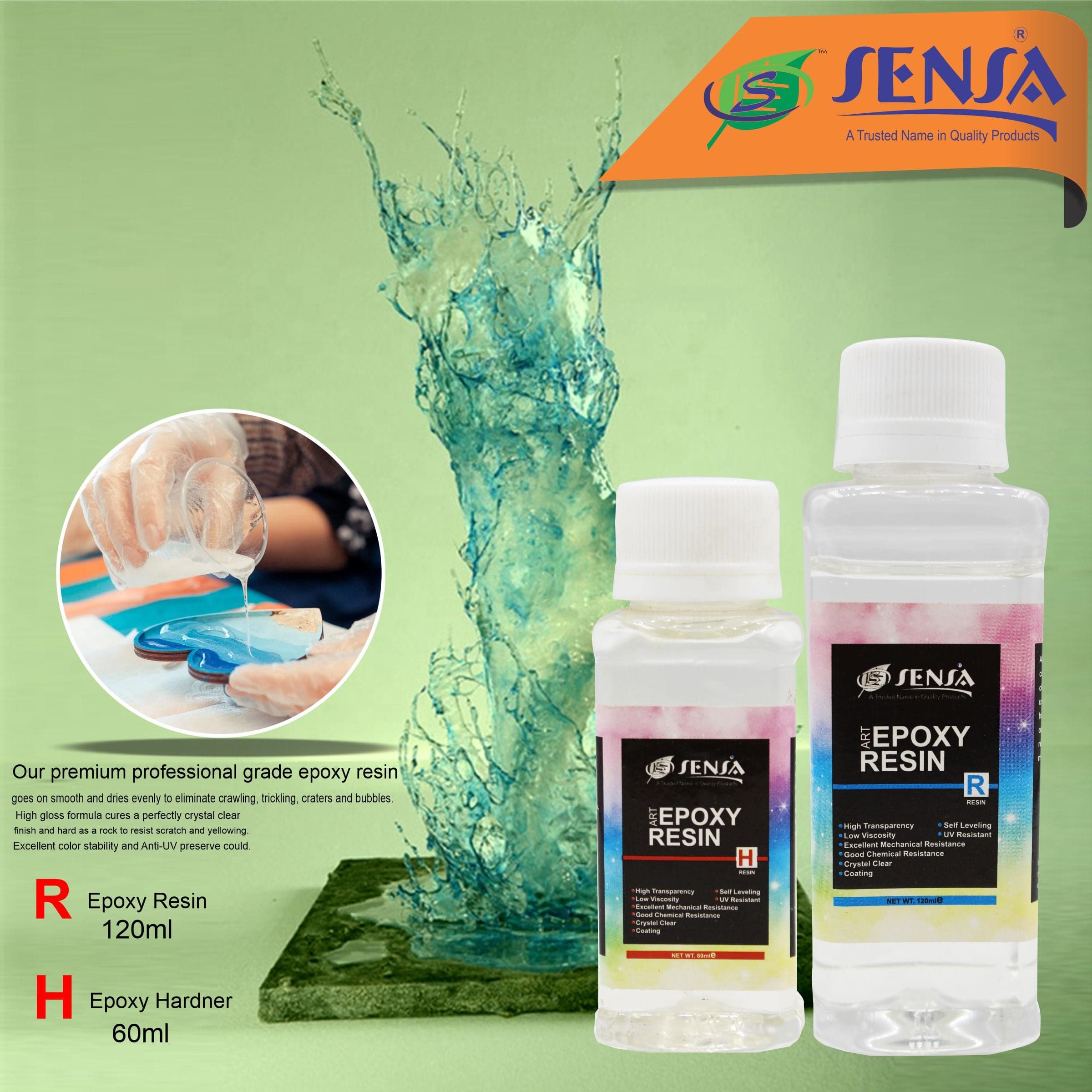 Buy Now Sensa Epoxy Resin and Hardener
