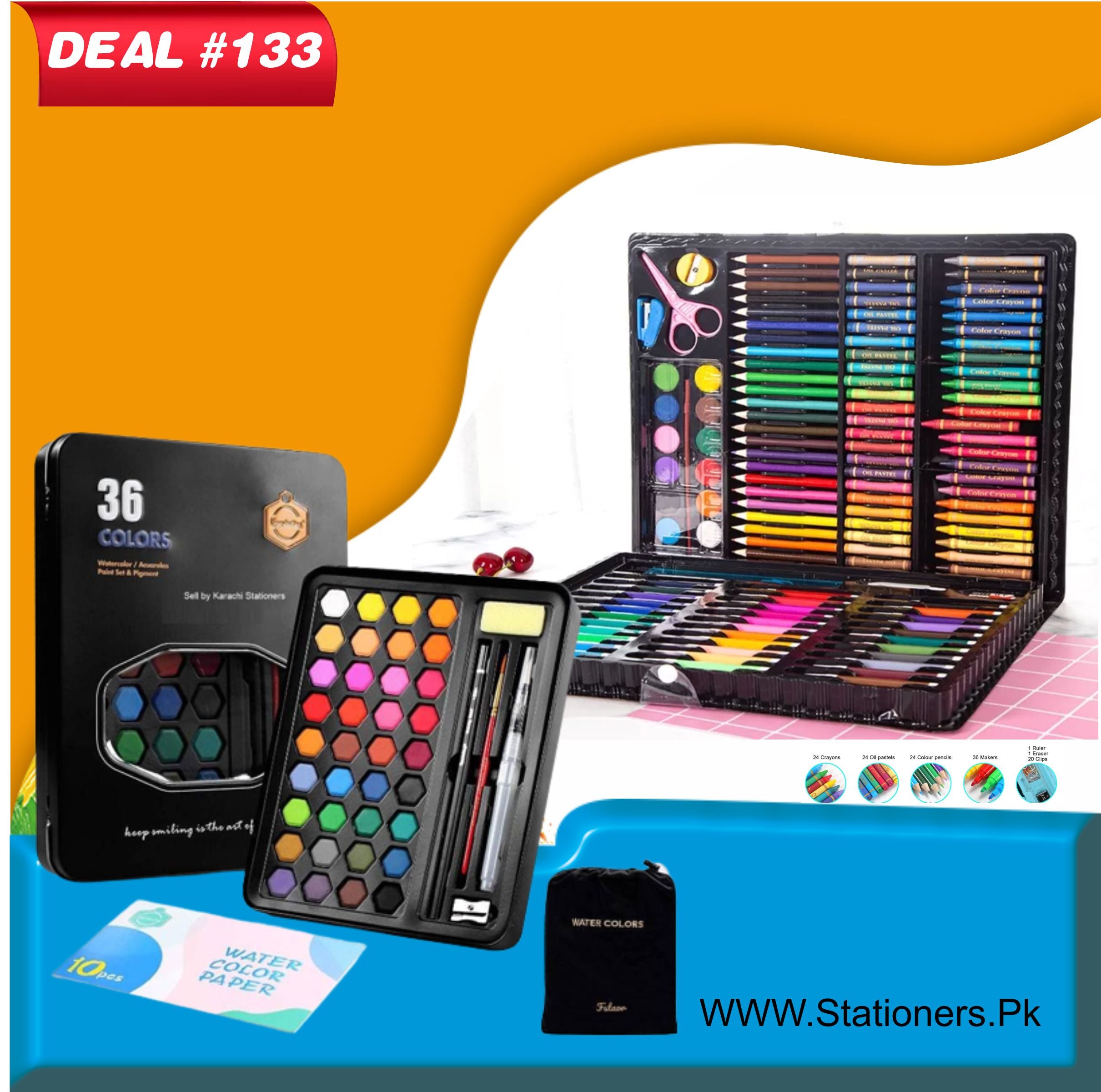 Painting Kit For Beginners Artist, Deal No.133