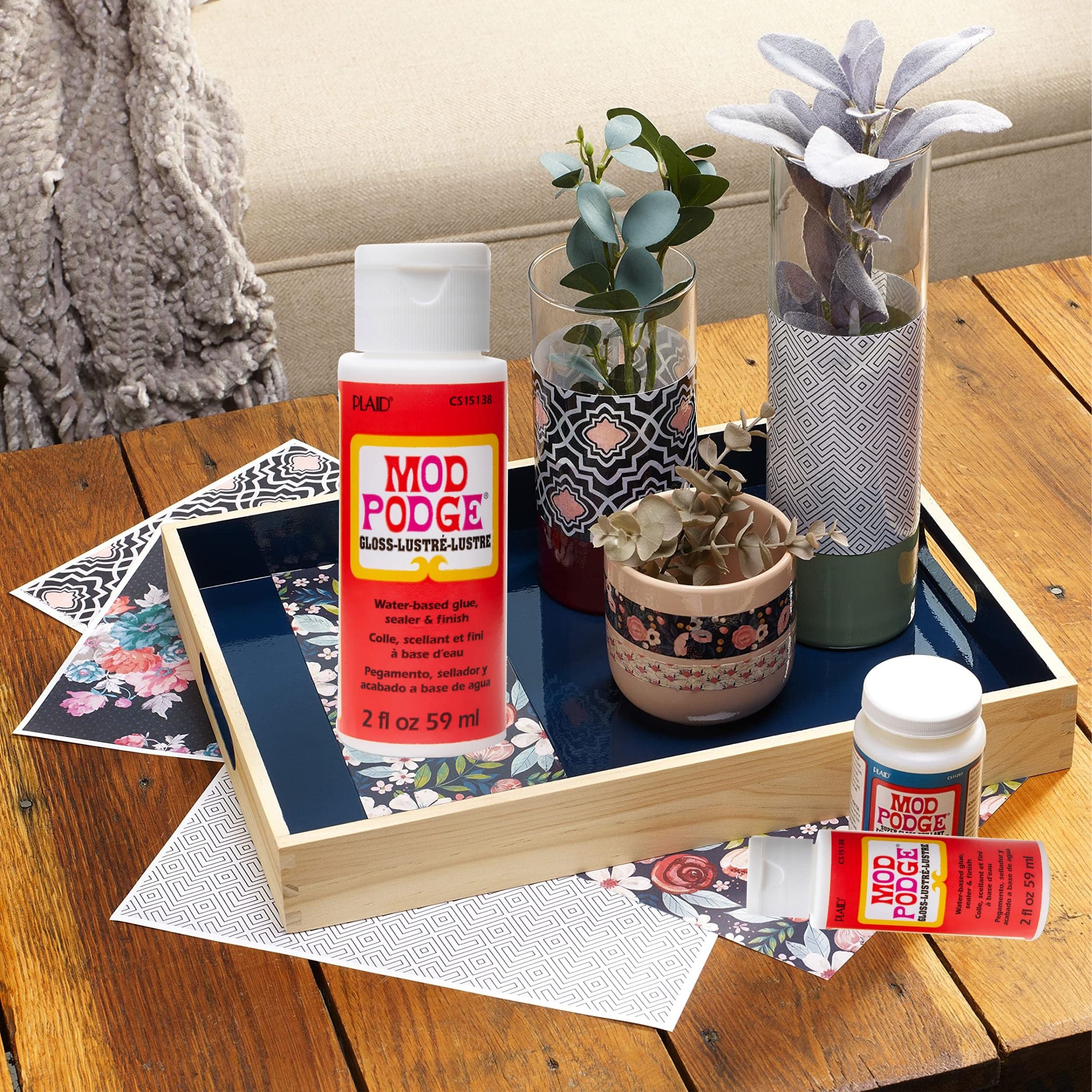 Mod Podge Gloss Glue :
