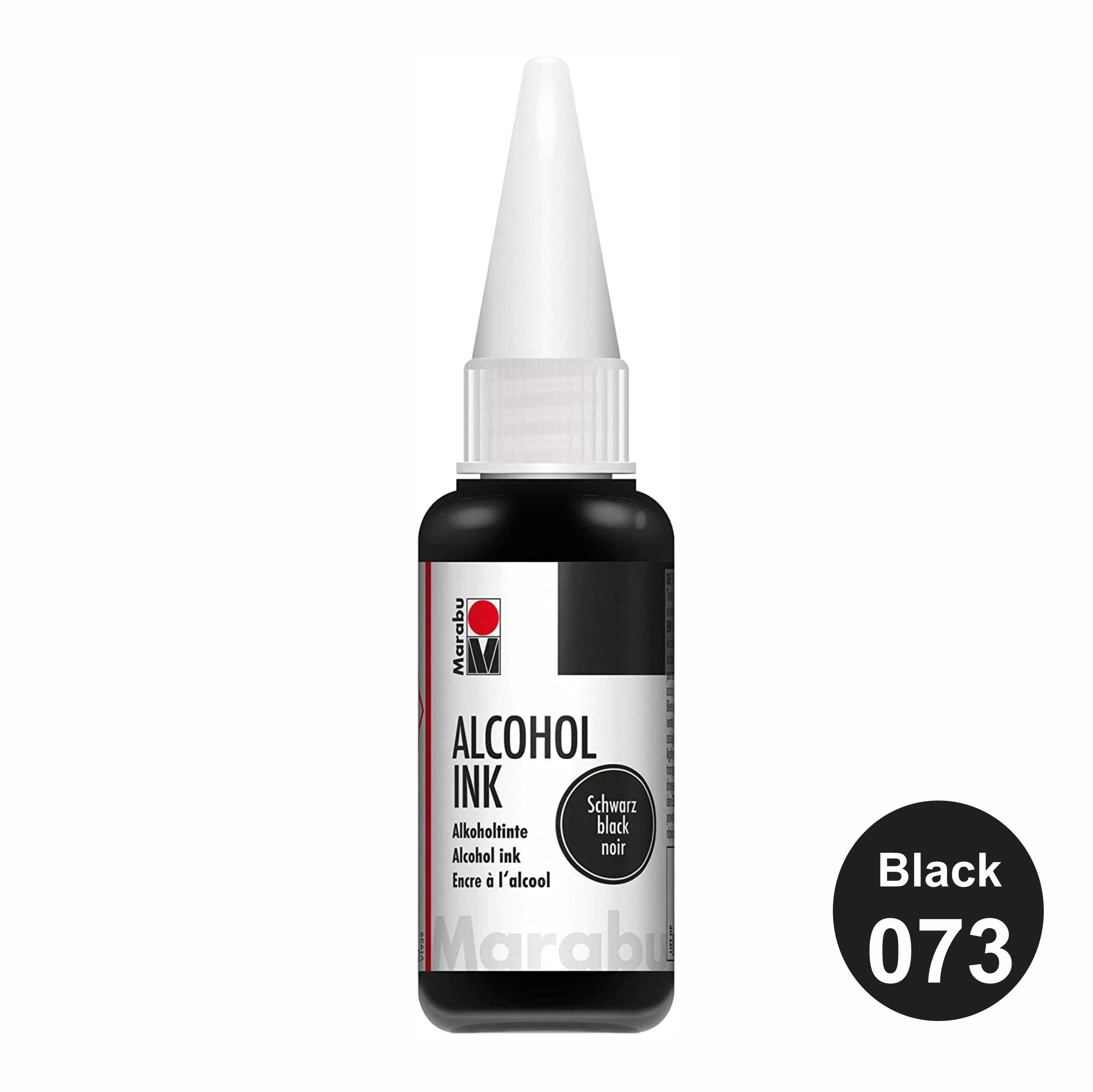 Marabu Alcohol Ink 20ml Black 073