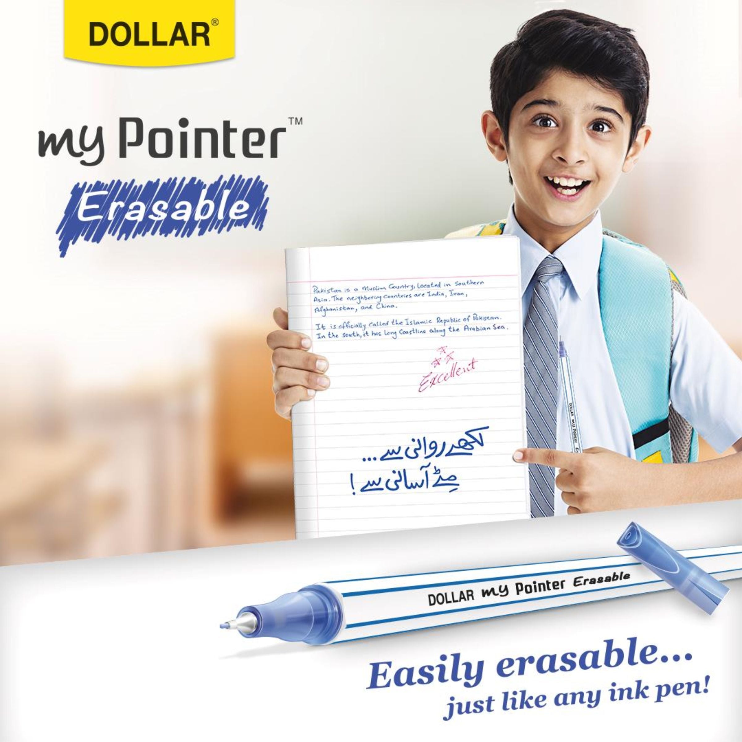 Dollar My Pointer Erasable Pack of 10