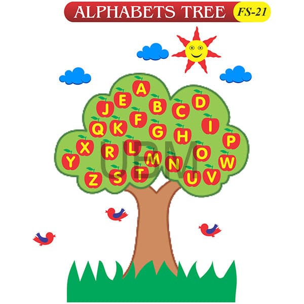 Alphabets Tree Fs-21 Colored