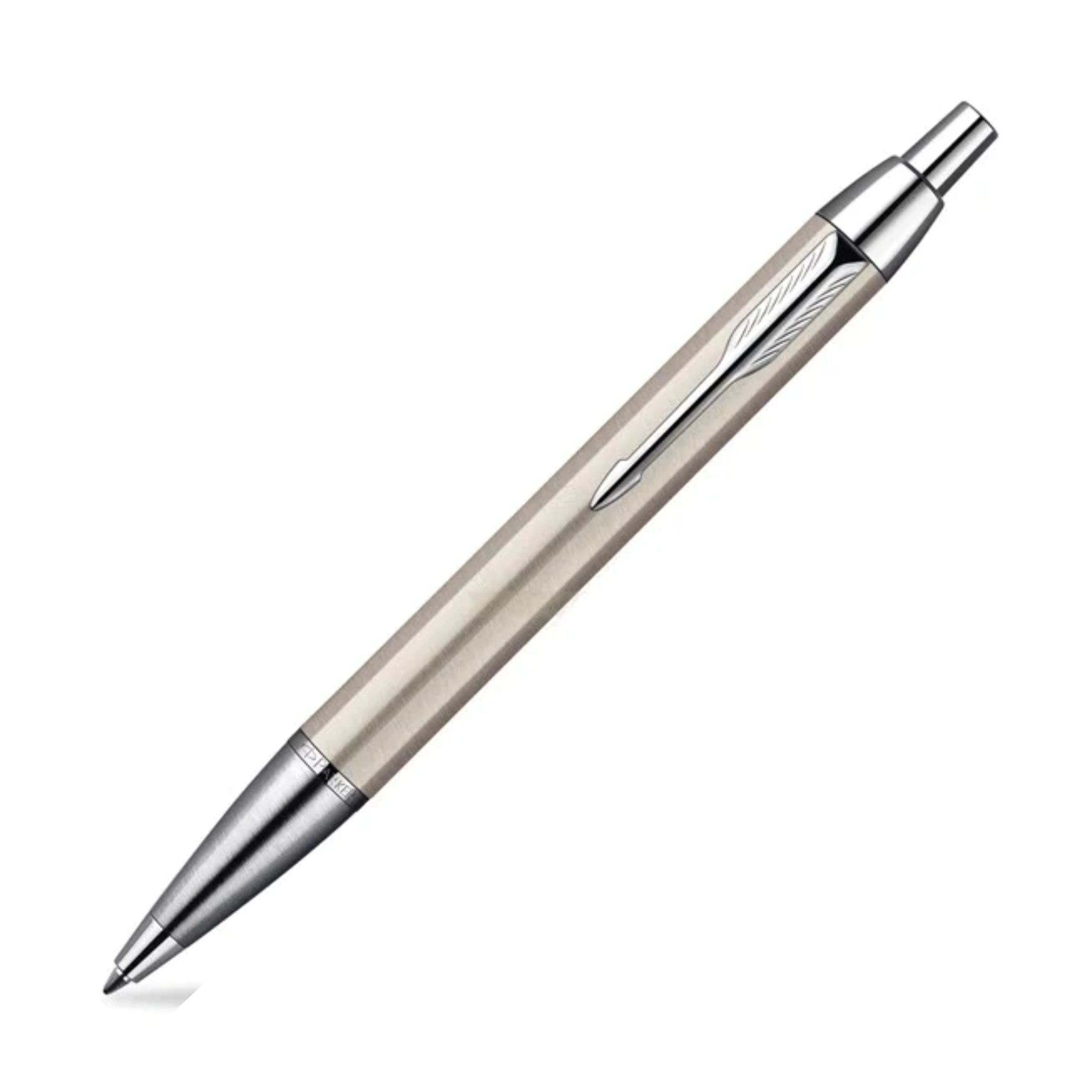 Buy Now Parker Ballpoint Pen Brushed Metal Silver CT
