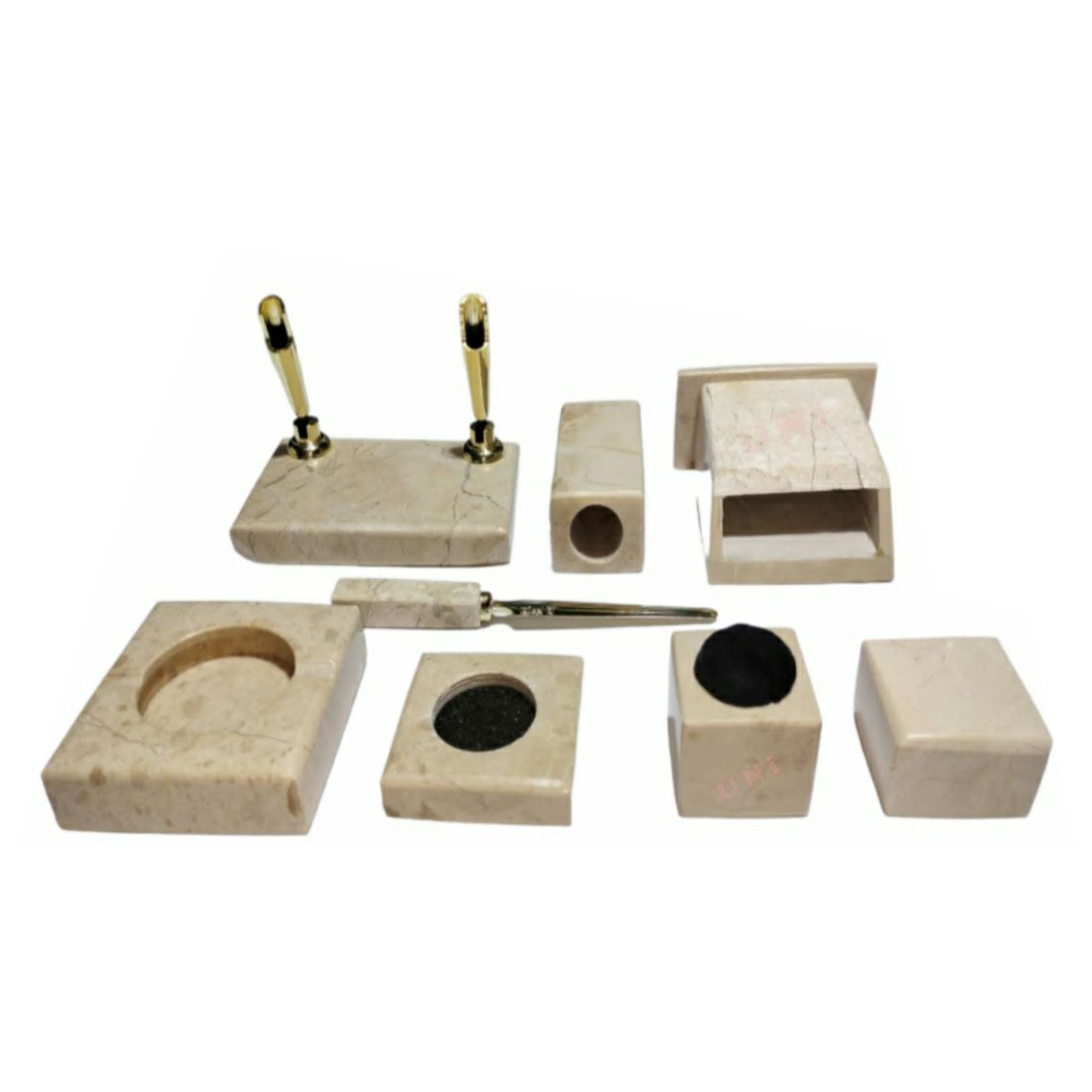 Buy Online Table Set Marble 9 Pcs At Best Price
