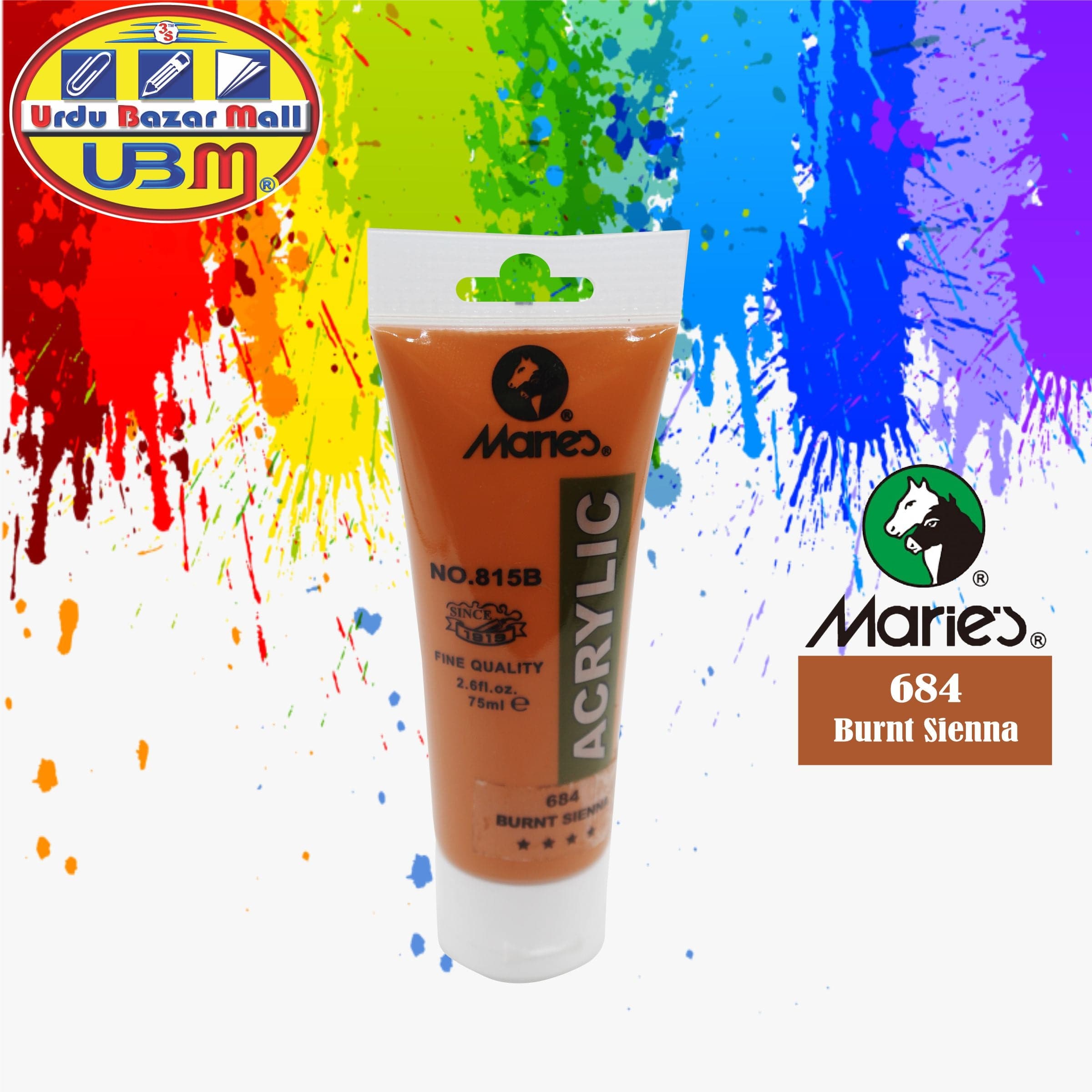 Maries Acrylic Paint Tube 75ml
