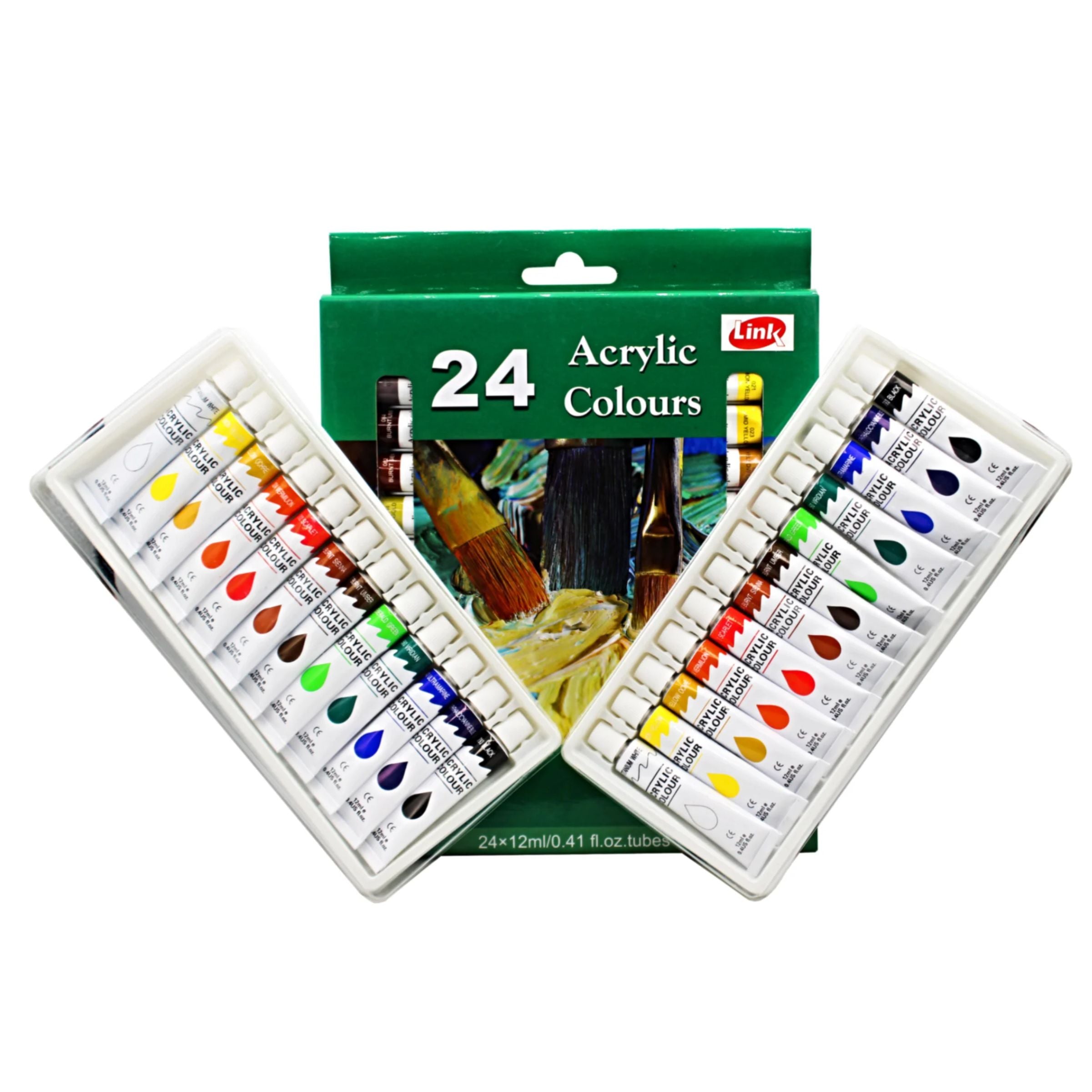 Link Daya Acrylic Colour 12ml (24 pcs)
