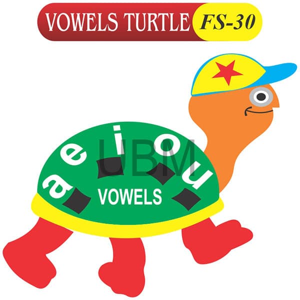 Vowels Turtle Fs-30